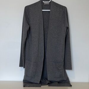 Cyrus Charcoal Open Front Blazer